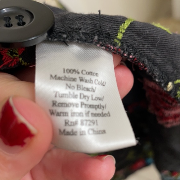 Beautiful embroidered pea coat - Picture 3 of 10